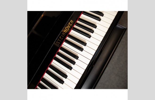 Used Steinhoven Polished Ebony SU113 Upright Piano - All Inclusive Premium Package (SN:933155) - Image 4